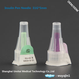 31Gx5mm Smart Insulin Pen Needles For Lantus Solostar / Berlipen / OptiClik