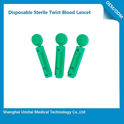 Sterile Blut-Wegwerflanzette für Blut-Sammlung 1,8 - 2.4mm Größe